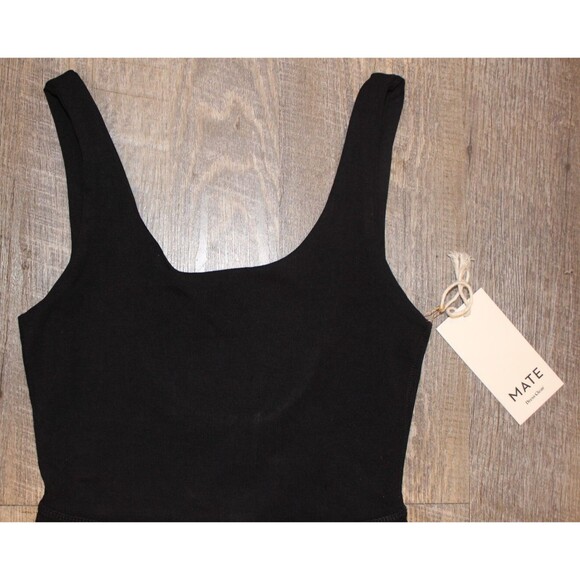 MATE the Label Organic Stretch Unitard Jet Black NWT RARE! - Picture 8 of 9